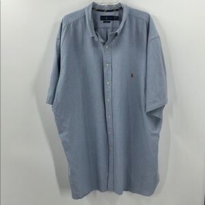 Ralph Lauren Short Sleeve Shirt Size 4XLT
